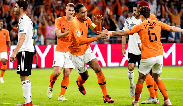 Holanda le empató a Alemania sobre el final y clasifican en la UEFA Nations League [RESUMEN]