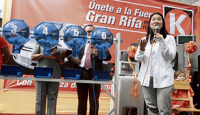 Reátegui reveló que Keiko Fujimori y su cúpula fabricaron fuji-rifa de S/ 2 mllns