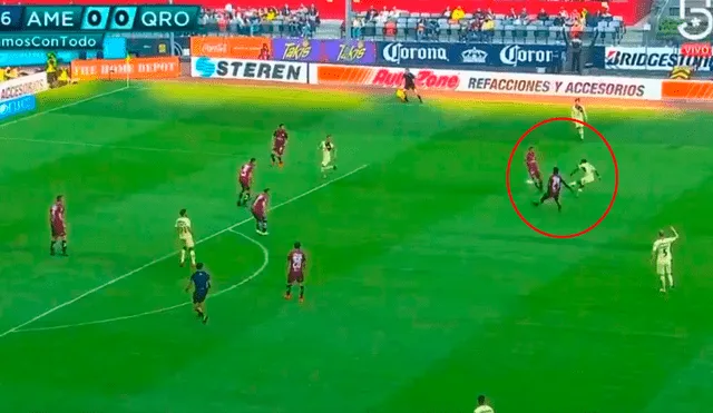 América vs Querétaro: Renato Ibarra marcó soberbio golazo de larga distancia [VIDEO]