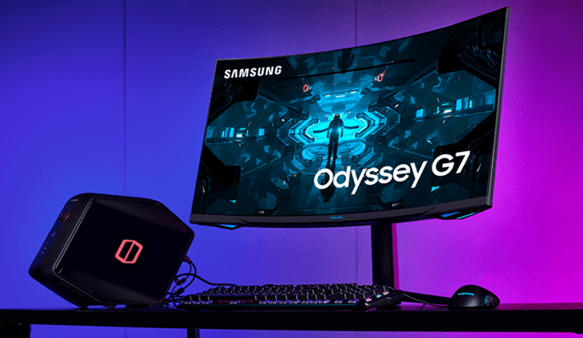 El monitor curvo Samsung Odyssey G7 se pondrá a la venta en junio a nivel mundial.