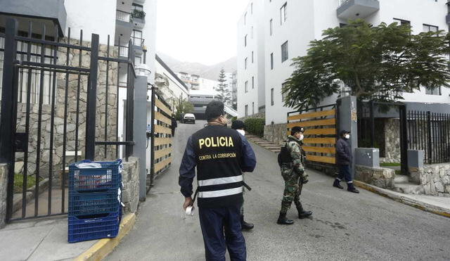 Fiscalía allana la vivienda del general PNP Héctor Petit. Foto: La República.