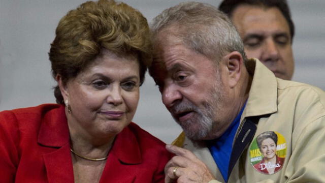 Rousseff fue presidente entre 2011 y 2016. Sucedió a Da Silva, que gobernó entre 2003 y 2010. | Fuente: AFP