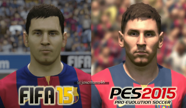 Fifa o Pes: ¿Quién tiene los futbolistas más parecidos a la vida real?