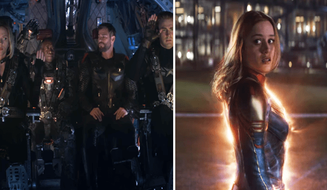 Avengers: Endgame: nuevo spot expone poder de Capitana Marvel y travesía en el espacio