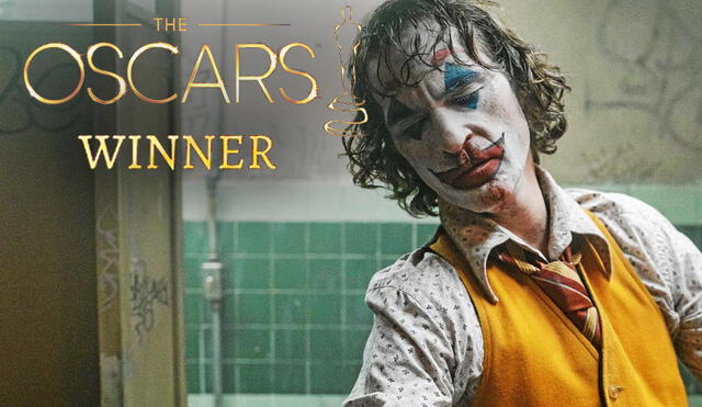 Joker mandó su primer Oscar de la noche.