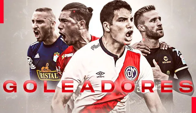 Revisa aquí la tabla de goleadores de la Liga 1 Movistar 2020. | Foto: Composición de Fabrizio Oviedo (La República)