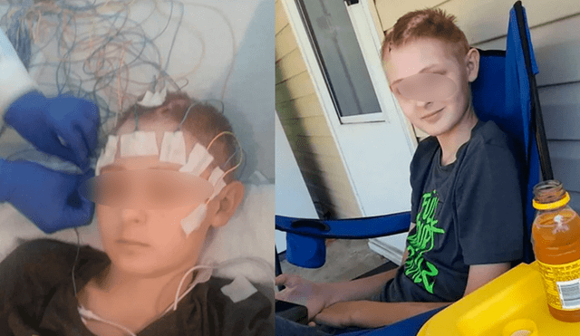 Niño de 13 años 'resucitó' luego de sufrir una muerte cerebral [FOTOS]