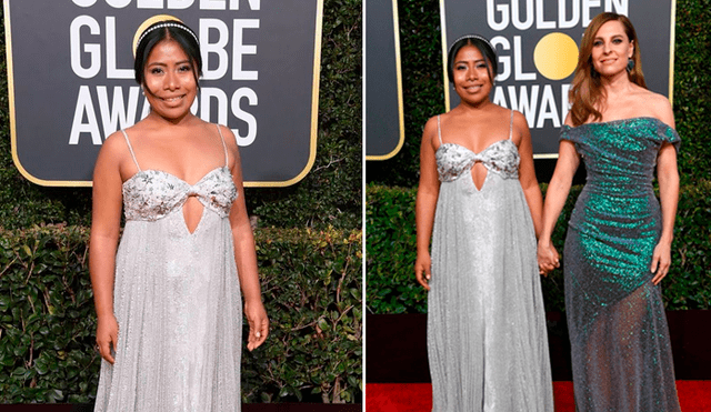 Golden Globes 2019: Yalitza Aparicio deslumbró con este vestido en la alfombra roja