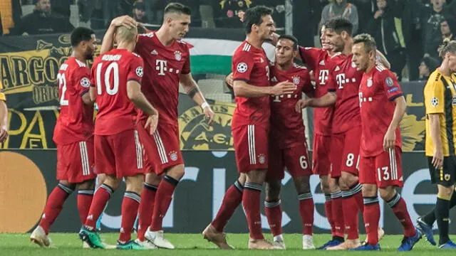 Bayern Múnich derrotó 2-0 al AEK Atenas con gol de Lewandowski [RESUMEN Y GOLES]