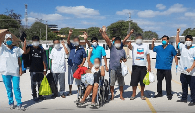 Ellos aún tendrán que mantener cuarentena en sus domicilios y protegerse para evitar una recaída.