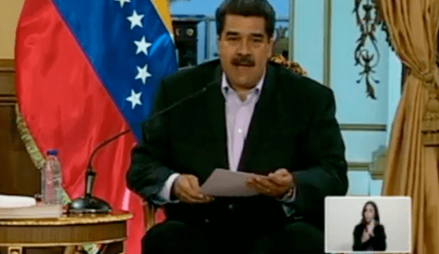 Nicolás Maduro a Trump: "el derramamiento de sangre estará en sus manos" 