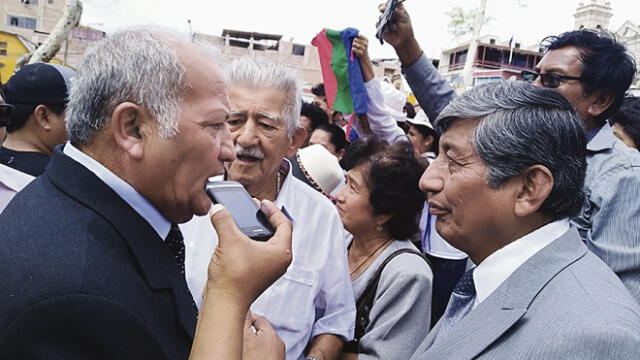 Rodríguez y Quispe piden al presidente Vizcarra que gobierne sin corrupción