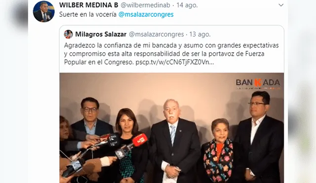 Las publicaciones de Wilber Medina contra Martín Vizcarra y fiscal José Domingo Pérez [FOTOS]
