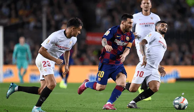 Sigue aquí EN VIVO ONLINE el partido Barcelona vs. Sevilla por la jornada 30 de LaLiga Santander. | Foto: AFP