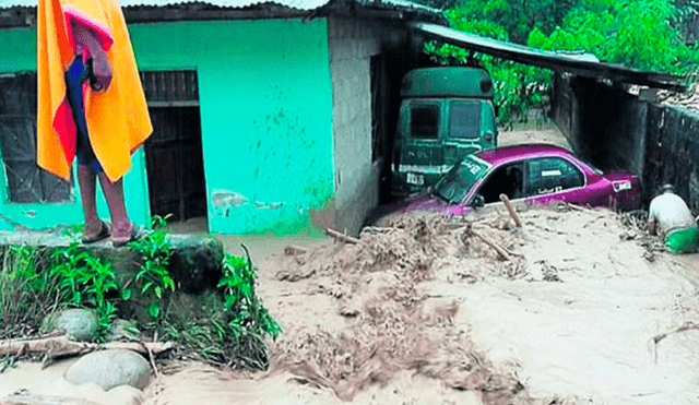 Un muerto por intensas lluvias en regiones del país