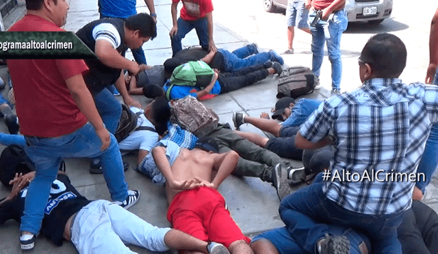 El Agustino: capturan a delincuentes armados minutos antes de que cometan un robo [VIDEO]