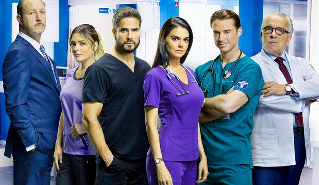 'Médicos, línea de vida' es una producción que da a conocer las situaciones a las que se enfrentan médicos y enfermeras. (Foto: Televisa)