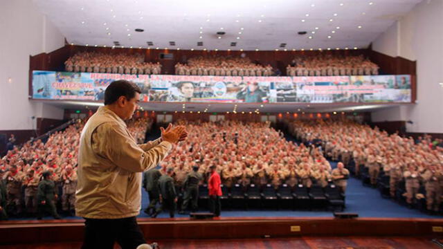 Nicolás Maduro llamó a la unión de civiles y militares. Foto: Prensa Presidencial de Venezuela