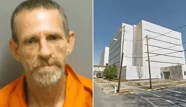 El rostro de Davin Turner Windham, quien inteó violar a una niña de 10 años. Ahora está en la cárcel del condado de Montgomery.