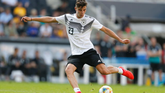 Kai Havertz ha sorprendido por su talento para el fútbol junto a su equipo Bayer Leverkusen.