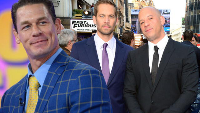 Vin Diesel afirma que Paul Walker tuvo mucho que ver con la inclusión de Cena - Fuente: difusión