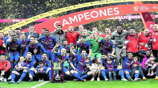 El FC Barcelona es el Rey de Copas