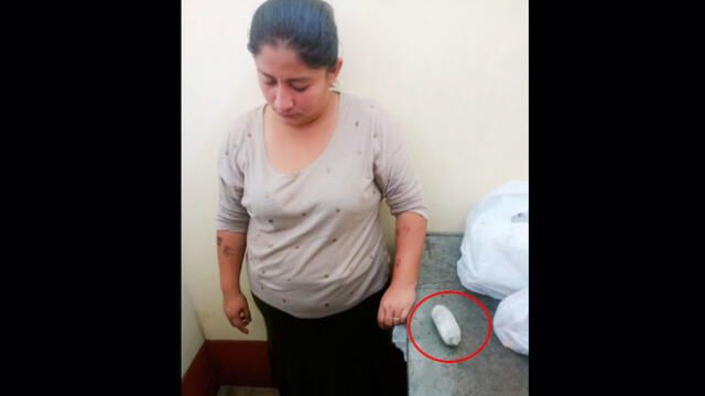 Chiclayo: Mujer intentó pasar droga al penal en sus partes íntimas