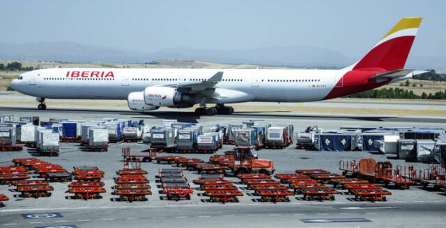 Iberia también traerá material sanitario desde Shangai. (Foto: El País)
