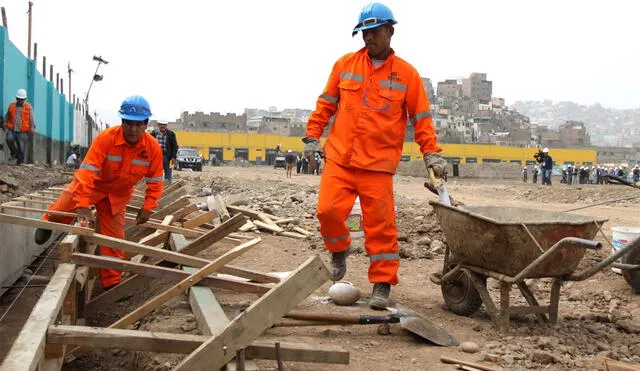 construcción civil obreros Lambayeque desempleo