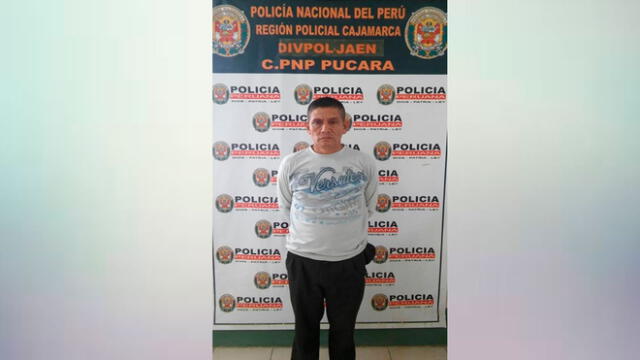 Cajamarca: detienen a sujeto con dos requisitorias por violación sexual