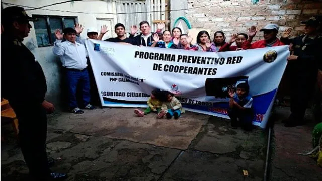 Cajamarca: conforman y juramentan Red de Cooperantes de la Policía