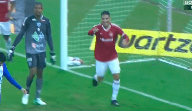 Paolo Guerrero anotó doblete en la victoria del Inter de Porto Alegre [VIDEO]