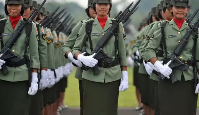 Indonesia está cerca de poner fin a las pruebas de virginidad para ingresar al Ejército.Foto: EFE.