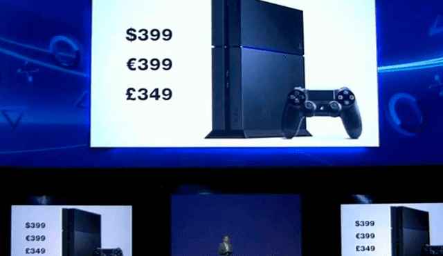 PS4 se lanzó a 399 dólares, 100 dólares menos que su competencia directa (Xbox One).