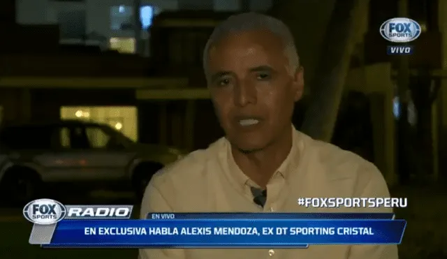 Alexis Mendoza sobre salida de Sporting Cristal: "Nunca nos ocurrió esto" [VIDEO]