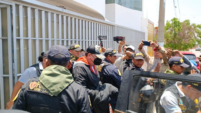 Jefe de la XIV Macro Región Policial Tacna -Moquegua, Manuel Rivera López. Foto: Liz Ferrer/URPI