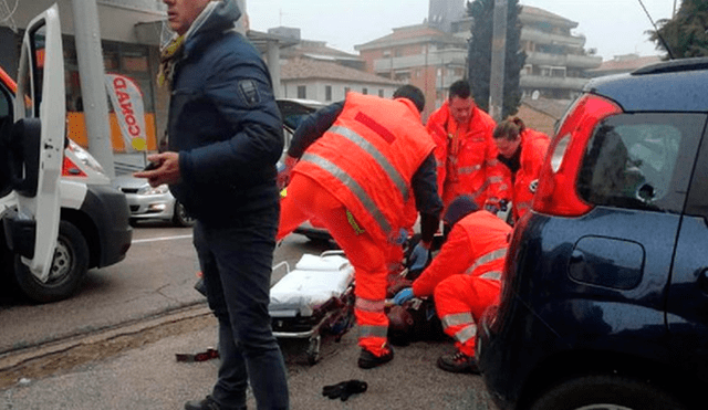 Italia: hombre desata pánico tras disparar contra inmigrantes africanos