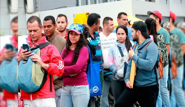 Más de dos mil venezolanos cruzan a diario frontera de Tumbes 