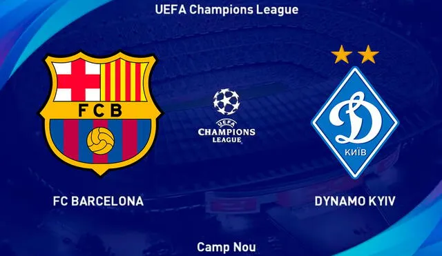 FC Barcelona y Dinamo Kiev juegan este miércoles por la fecha 3 del grupo G de la Champions League. Foto: Twitter / @officialpes