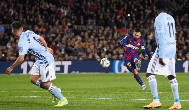 Sigue aquí EN VIVO ONLINE el partido Barcelona vs. Celta de Vigo por la jornada 32 de LaLiga. | Foto: AFP