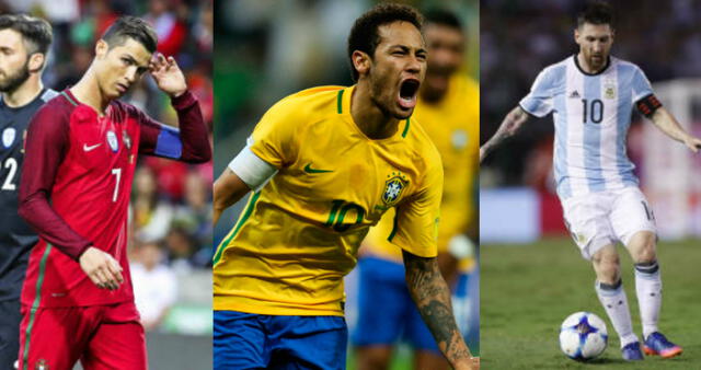 Neymar pulveriza las marcas de Messi y Cristiano a nivel selecciones