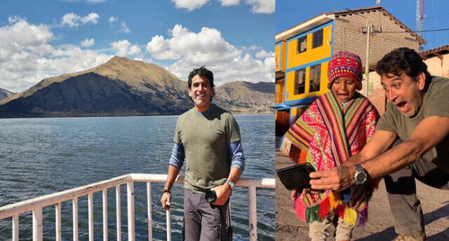 Conductor de Reportaje al Perú visitó majestuoso circuito de cuatro lagunas en Cusco.