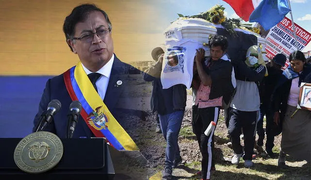 El mandatario colombiano señaló que todo el mundo debe solidarse con Perú. Foto: composición LR/AFP/EFE