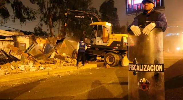 Surco: Municipalidad de Lima derrumbó cerco que rodeaba el Jockey Club [VIDEO]