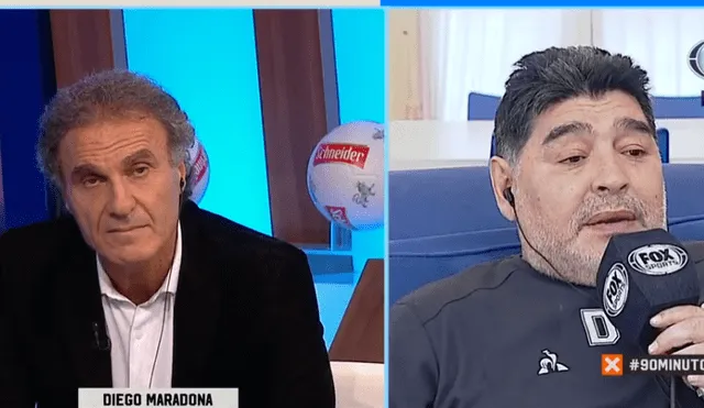 Ruggeri y Maradona