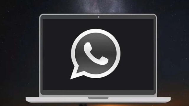El modo oscuro de WhatsApp Web