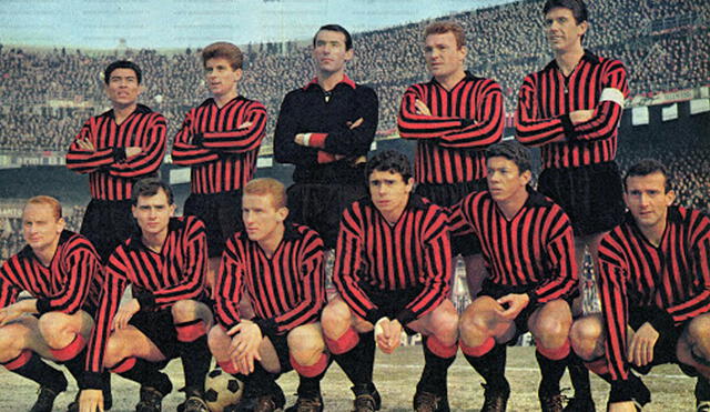 Víctor Benítez jugó en el Milan de 1962 a 1964 y de 1964 a 1965. Foto: Internet