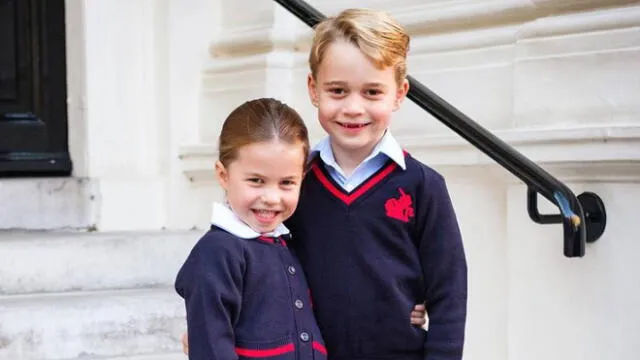 La exclusiva escuela de George y Charlotte aseguró que ambos continuará recibiendo educación a través de redes sociales. (Foto: AFP)