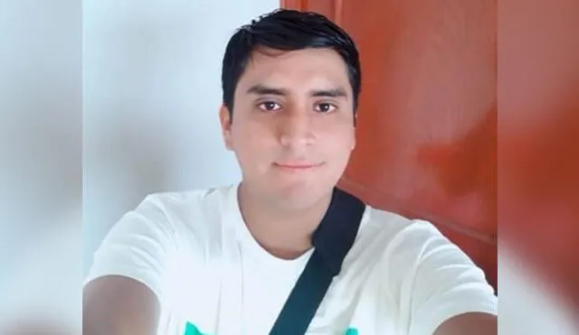 Docente William Zevallos Sánchez, de 25 años de edad.