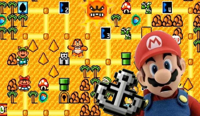 El ancla fue un ítem exclusivo de Super Mario Bros 3. Foto: Captura de YouTube